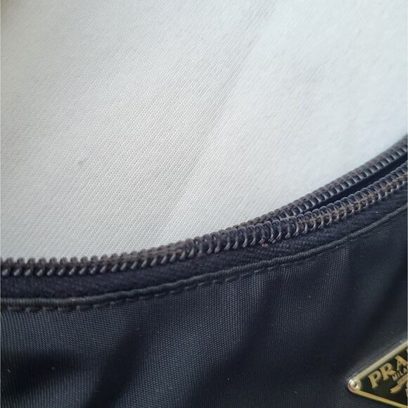 Prada Vintage Mini Black Nylon Original Hobo Bag - Picture 11 of 15